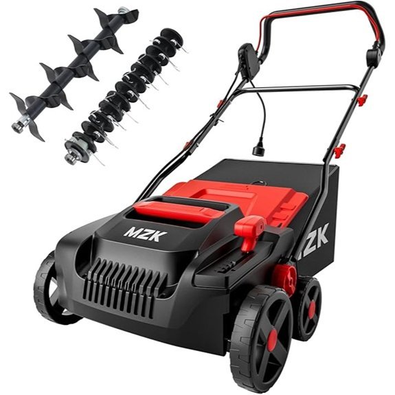 mzk 15 inch dethatcher