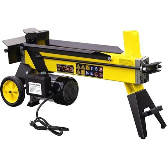 ppolb 7 ton electric logsplitter