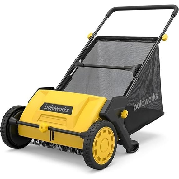 push lawn sweeper 21 103l hopper