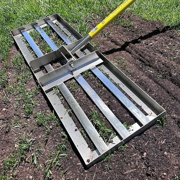rocklin lawn leveling rake