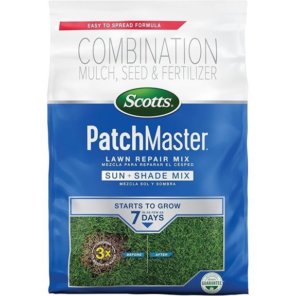 scotts patchmaster lawn repair mix