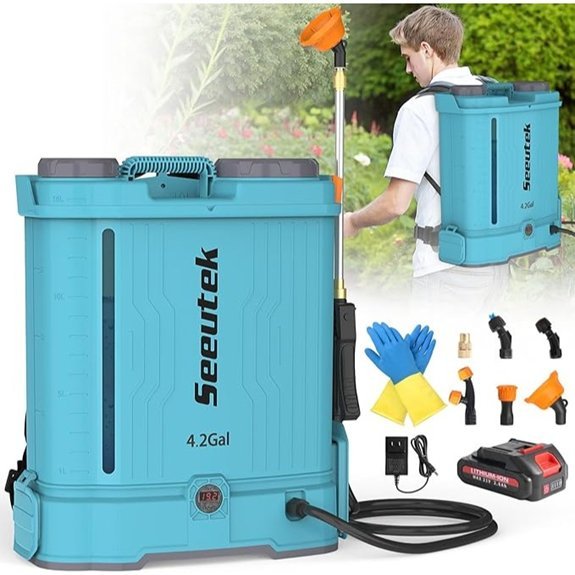 seeutek 4 2 gallon sprayer backpack
