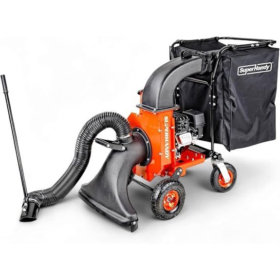superhandy 7hp gas leaf vacuum