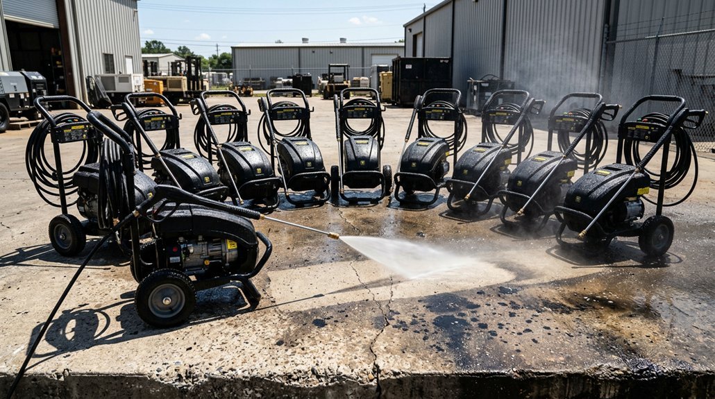 top 10 concrete pressure washers 2026