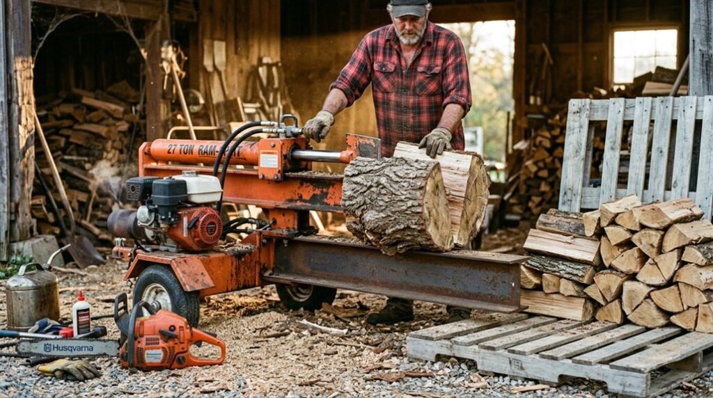top rated gas log splitters to ease chopping
