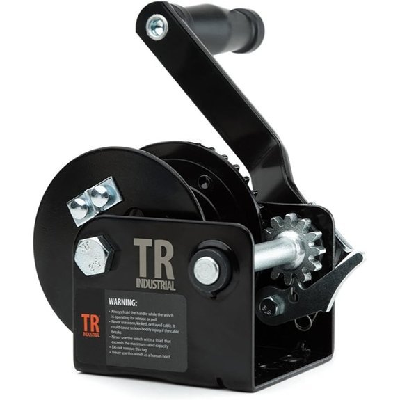 tr industrial 600 lb winch