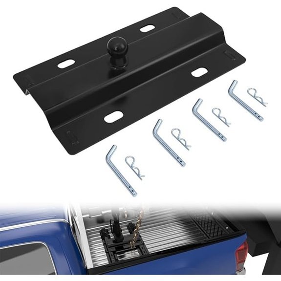 universal 30 000 lb gooseneck ball plate