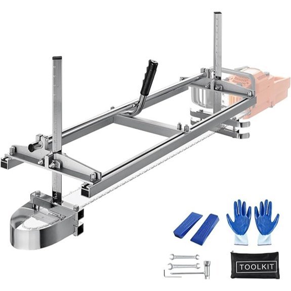 vevor portable chainsaw mill