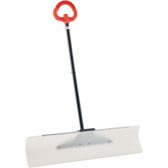 vevor snow pusher with handle