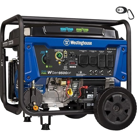 westinghouse 12500w dual fuel