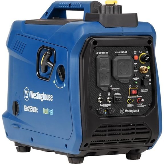 westinghouse 2550w portable generator