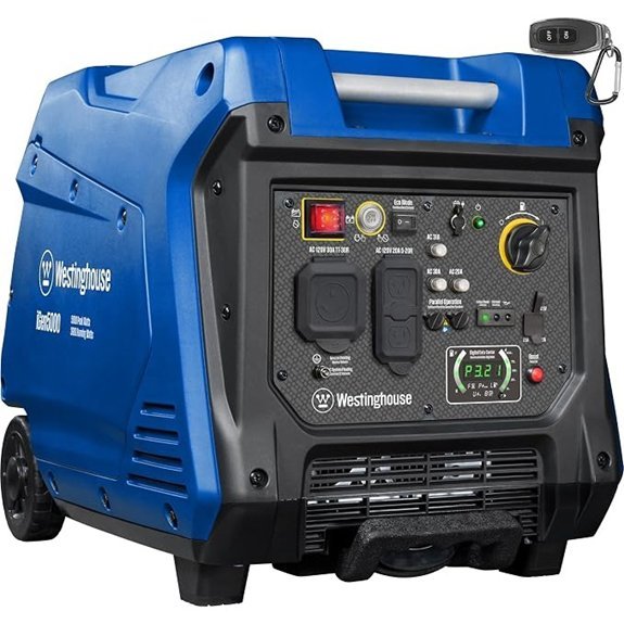 westinghouse 5000w quiet generator