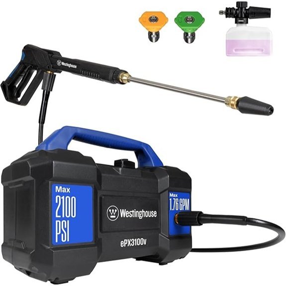 westinghouse epx3100v pressure washer