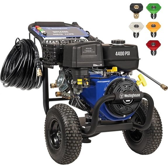 westinghouse wpx4400 gas pressure washer