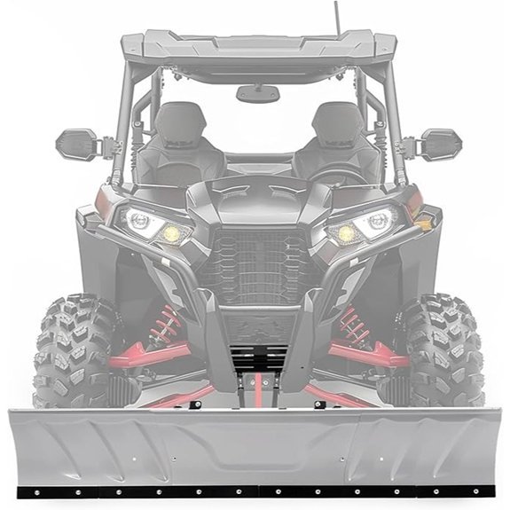 wutist universal utv snowplow blade
