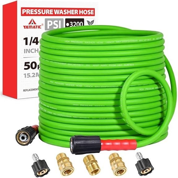 yamatic 50ft hose 3200 psi