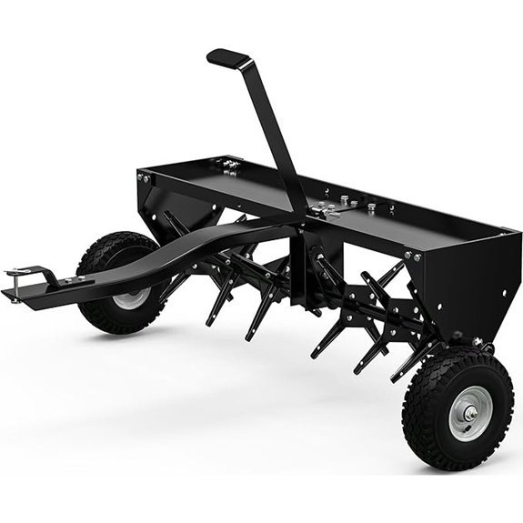 yintatech 40in aerator tow behind
