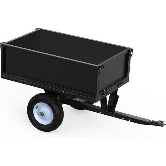 yintatech heavy duty dump trailer